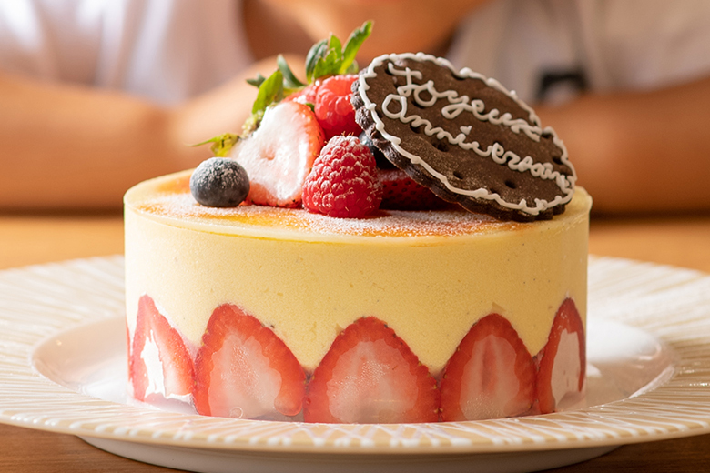 ラ・パンテュールのお誕生日ケーキ